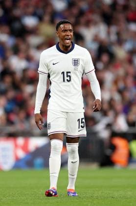 London, England, 7th June 2024. Ezri Konsa of England during the International Friendly, Länderspiel, Nationalmannschaft match at Wembley Stadium, London. Picture credit should read: David Klein Sportimage EDITORIAL USE ONLY. No use with unauthorised audio, video, data, fixture lists, club league logos or live services. Online in-match use limited to 120 images, no video emulation. No use in betting, games or single club league player publications. SPI-3193-0056