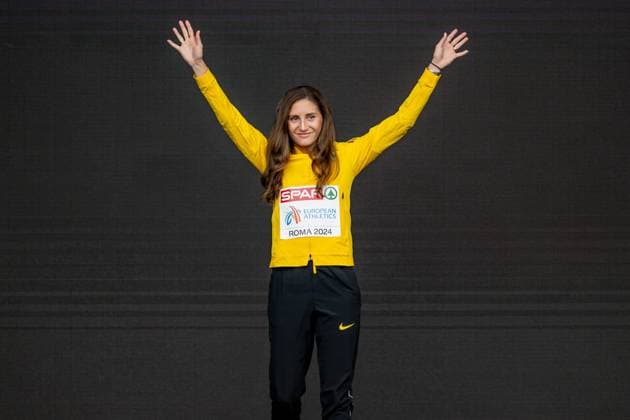 Gesa Felicitas KRAUSE (Silvesterlauf Trier, GERMANY), 3000m Stepplechase Women, 3000m Hindernis Frauen ITA, Leichtathletik, Athletics, European Athletics Championships Rome 24, Leichtathletik Europameisterschaften, 10.06.2024, ITA, Leichtathletik, Athletics, European Athletics Championships Rome 24, Leichtathletik Europameisterschaften, 10.06.2024, Rome Copyright: xJanxPapenfussx EP_JPS