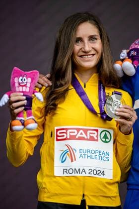 Gesa Felicitas KRAUSE (Silvesterlauf Trier, GERMANY), 3000m Stepplechase Women, 3000m Hindernis Frauen ITA, Leichtathletik, Athletics, European Athletics Championships Rome 24, Leichtathletik Europameisterschaften, 10.06.2024, ITA, Leichtathletik, Athletics, European Athletics Championships Rome 24, Leichtathletik Europameisterschaften, 10.06.2024, Rome Copyright: xJanxPapenfussx EP_JPS