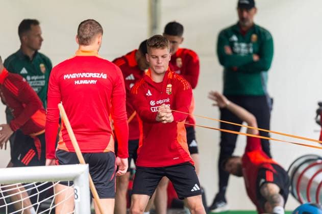 EURO 2024, Nationalteam Ungarn, Training Einheit im Kraftraum GER, Training Ungarische Nationalmannschaft, Fussball, UEFA EURO, EM, Europameisterschaft,Fussball 2024, 11.06.2024 GER, Training Ungarische Nationalmannschaft, Fussball, UEFA Euro 2024, 11.06.2024 Weiler im Allgaeu Copyright: xEibner-Pressefoto FlorianxWolfx EP_FWF