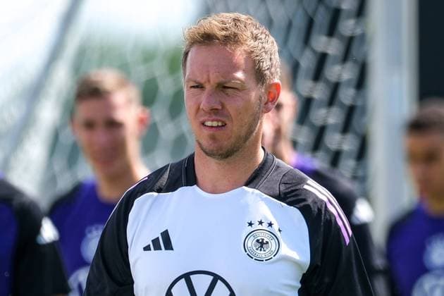 Julian Nagelsmann (Deutschland , Trainer), GER, Abschlusstraining MD-1, Maenner Nationalmannschaft vor Deutschland vs Schottland, UEFA Europameisterschaft Fussball, Herzogenaurach, 13.06.2024. GER, Abschlusstraining MD-1, DFB Nationalmannschaft vor Deutschland vs Schottland, UEFA Europameisterschaft Fussball, Herzogenaurach, 13.06.2024. Herzogenaurach Copyright: xEibner-Pressefoto FlorianxWieganx EP_FWD
