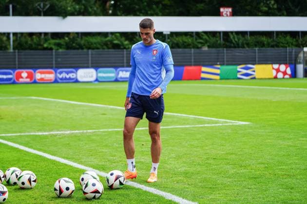 Patrik Schick (Tschechien, 10) GER, Training Tschechien, Fussball Europameisterschaft, UEFA EURO, EM, Europameisterschaft,Fussball 2024, 14.06.2024 GER, Training Tschechien, Fussball Europameisterschaft, UEFA Euro 2024, 14.06.2024 Norderstedt Copyright: xEibner-Pressefoto MarcelxvonxFehrnx EP_MFN