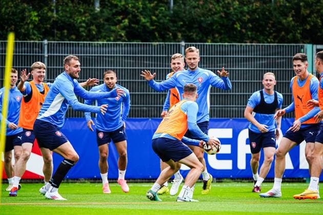 Spieler bei Trainingsspiel GER, Training Tschechien, Fussball Europameisterschaft, UEFA EURO, EM, Europameisterschaft,Fussball 2024, 14.06.2024 GER, Training Tschechien, Fussball Europameisterschaft, UEFA Euro 2024, 14.06.2024 Norderstedt Copyright: xEibner-Pressefoto MarcelxvonxFehrnx EP_MFN