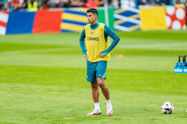 Joao Cancelo Portugal Training EURO2024, Public Training, Oeffentliches Training, Herren, Fussball, 14.06.2024 Portugal Training EURO2024, Public Training, Oeffentliches Training, Herren, Fussball, 14.06.2024 Guetersloh Copyright: xEibner-Pressefoto BahhoxKarax EP_POR