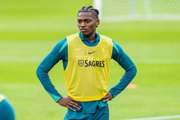 Rafael Leao Portugal Training EURO2024, Public Training, Oeffentliches Training, Herren, Fussball, 14.06.2024 Portugal Training EURO2024, Public Training, Oeffentliches Training, Herren, Fussball, 14.06.2024 Guetersloh Copyright: xEibner-Pressefoto BahhoxKarax EP_POR