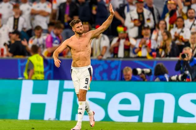 GER, UEFA Euro 2024, Gruppe A, Deutschland (GER) vs Schottland (SCO) 14.06.2024, Allianz Arena, Muenchen, GER, UEFA Euro 2024, Gruppe A, Deutschland (GER) vs Schottland (SCO) , im Bild Niclas Füllkrug Fuellkrug (Germany 9)