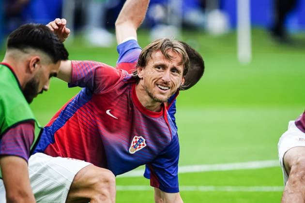 Luka Modric (Kroatien, 10) GER, Spanien vs. Kroatien, Fussball Europameisterschaft, UEFA EURO, EM, Europameisterschaft,Fussball 2024, Gruppe B, Spieltag 1, 15.06.2024 GER, Spanien vs. Kroatien, Fussball Europameisterschaft, UEFA Euro 2024, Gruppe B, Spieltag 1, 15.06.2024 Berlin Copyright: xEibner-Pressefoto MarcelxvonxFehrnx EP_MFN