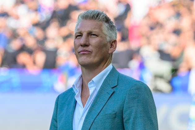 GER, Berlin, Fussball, Spanien vs Kroatien, Gruppe B, Gruppenphase, UEFA EURO, EM, Europameisterschaft,Fussball 2024, MD3, SP1, Olympia - Stadion Berlin, Bastian Schweinsteiger als Co Kommentator, im Anzug, 15.06. 2024, Copyright: HMBxMedia UwexKoch