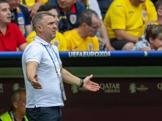 Edward Iordanescu (Rumaenien, Trainer), GER, Rumaenien vs. Ukraine, Fussball Europameisterschaft, UEFA EURO, EM, Europameisterschaft,Fussball 2024, Gruppe E, 1. Spieltag, 17.06.2024, GER, Rumaenien vs. Ukraine, Fussball Europameisterschaft, UEFA EURO 2024, Gruppe E, 1. Spieltag, 17.06.2024 Muenchen Copyright: xEibner-Pressefoto SaschaxWaltherx EP_SWA