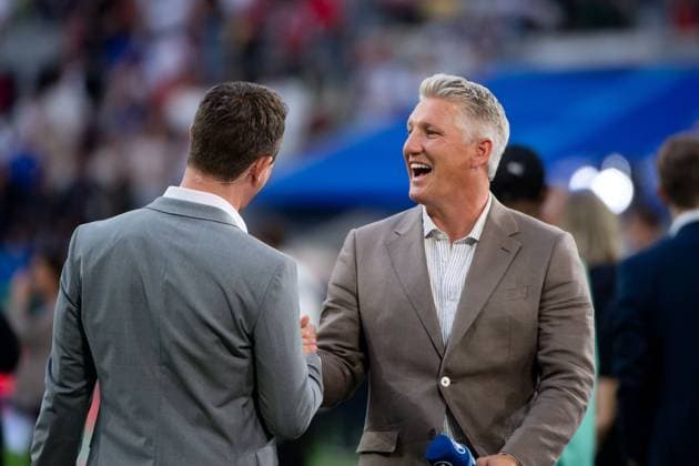 Bastian Schweinsteiger (Deutschland, ARD TV Experte, Ex Nationalspieler), GER, Austria (AUT) vs France (FRA), Fussball Europameisterschaft, UEFA EURO, EM, Europameisterschaft,Fussball 2024, Gruppe D, 1. Spieltag, 17.06.2024 GER, Austria (AUT) vs France (FRA), Fussball Europameisterschaft, UEFA EURO 2024, Gruppe D, 1. Spieltag, 17.06.2024 Duesseldorf Copyright: xEibner-Pressefoto Memmlerx EP_MMR