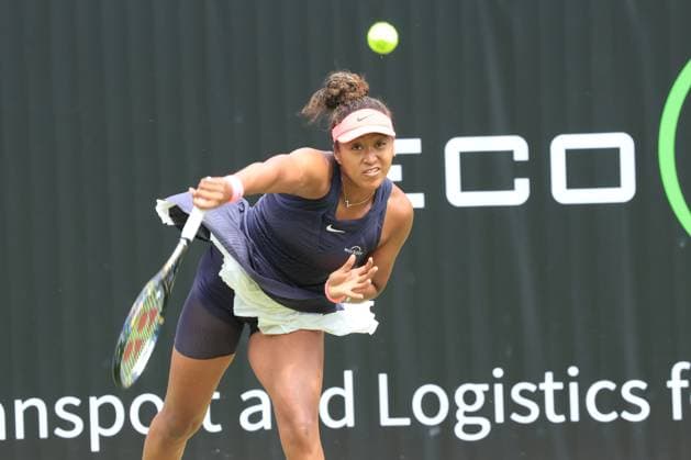 DEU, Tennis, ECO-Trans-Open, WTA500, 18.06.2024, Rot-Weiss Tennisanlage, Steffi-Graf-Stadion, Berlin, DEU, Tennis, ECO-Trans-Open, WTA500, im Bild Naomi Osaka (JPN) Foto: Juergen Engler nordphoto GmbH