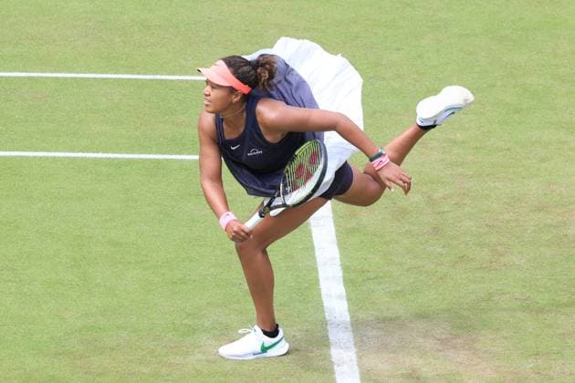 DEU, Tennis, ECO-Trans-Open, WTA500, 18.06.2024, Rot-Weiss Tennisanlage, Steffi-Graf-Stadion, Berlin, DEU, Tennis, ECO-Trans-Open, WTA500, im Bild Naomi Osaka (JPN) Foto: Juergen Engler nordphoto GmbH
