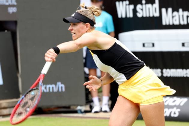 DEU, Tennis, ECO-Trans-Open, WTA500, 18.06.2024, Rot-Weiss Tennisanlage, Steffi-Graf-Stadion, Berlin, DEU, Tennis, ECO-Trans-Open, WTA500, im Bild Angelique Kerber (GER) Foto: Juergen Engler nordphoto GmbH