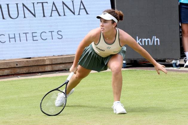 DEU, Tennis, ECO-Trans-Open, WTA500, 18.06.2024, Rot-Weiss Tennisanlage, Steffi-Graf-Stadion, Berlin, DEU, Tennis, ECO-Trans-Open, WTA500, im Bild Linda Noskova (CZE) Foto: Juergen Engler nordphoto GmbH