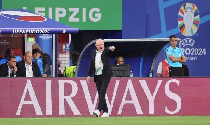 Portugal - Tschechien UEFA EURO, EM, Europameisterschaft,Fussball 2024 Leipzig, 18.06.2024, Leipzig Stadium, UEFA EURO 2024 Germany , Gr. F Vorrunde , PORTUGAL vs. TSCHECHIEN , Im Bild: Trainer Ivan Hasek (Tschechien) ,