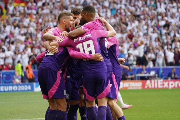 EURO 2024, Fussball, UEFA EURO, EM, Europameisterschaft,Fussball 2024, EM 2024, Gruppenphase, Gruppe A, Deutschland-Ungarn, 19.06.2024, Stuttgartarena Stuttgart Deutschland, jubeln