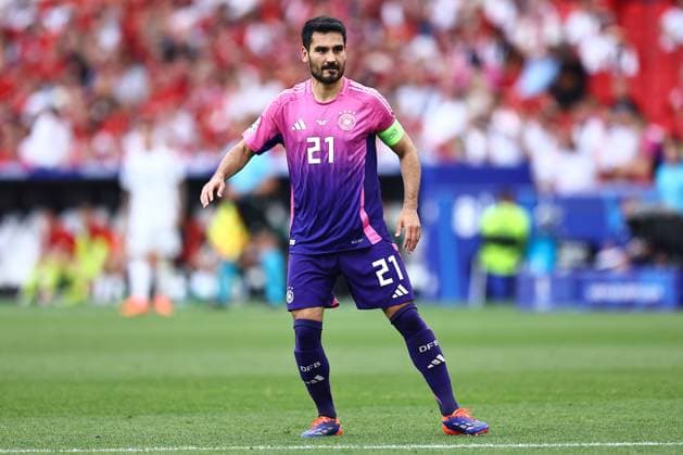 Ilkay Gündogan of Germany Germany v Hungary, UEFA European Championship, EM, Europameisterschaft 2024, Group A, Football, Stuttgart Arena, Stuttgart, Germany, 19 Jun 2024 EDITORIAL USE ONLY No use with unauthorised audio, video, data, fixture lists, club league logos or live services. Online in-match use limited to 120 images, no video emulation. No use in betting, games or single club league player publications. Copyright: xMichaelxZemanek Shutterstockx 14543652do