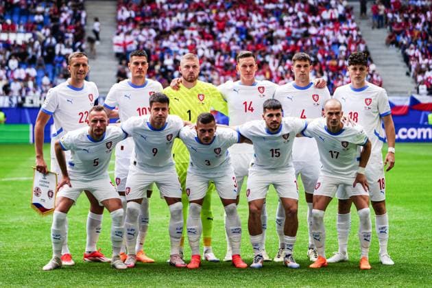 Teamfoto Tschechien GER, Georgien vs. Tschechien, Fussball Europameisterschaft, UEFA EURO, EM, Europameisterschaft,Fussball 2024, Spieltag 2, 22.06.2024 GER, Georgien vs. Tschechien, Fussball Europameisterschaft, UEFA Euro 2024, Spieltag 2, 22.06.2024 Hamburg Copyright: xEibner-Pressefoto MarcelxvonxFehrnx EP_MFN