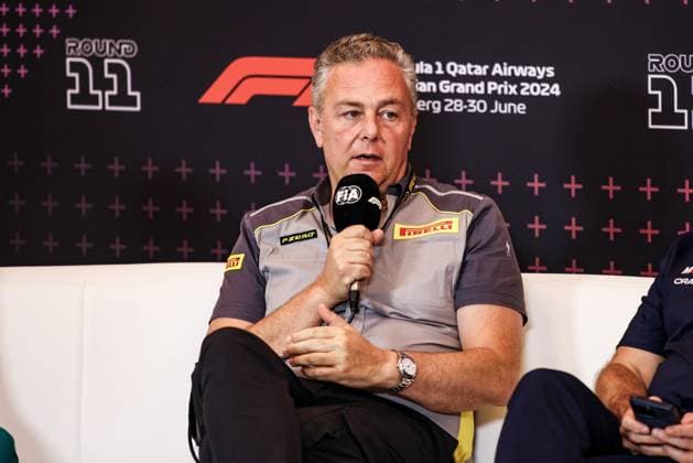 ISOLA Mario (ita), Motorsport Racing Manager of Pirelli, portrait press conference, PK, Pressekonferenz during the Formula 1 Qatar Airways Austrian Grand Prix 2024, 11th round of the 2024 Formula One World Championship, WM, Weltmeisterschaft from June 28 to 30, 2024 on the Red Bull Ring, in Spielberg, Austria - F1 - AUSTRIAN GRAND PRIX 2024 DPPI Panoramic 240628_R11_AUSTRIA_DP_XB5_7192_1