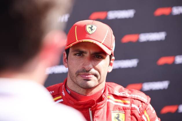 55Carlos Sainz (Scuderia Ferrari HP, 55), Interview, Sprint Qualifying, AUT, Oesterreich, Formel 1 Weltmeisterschaft, Austrian Grand Prix, 28.06.2024 AUT, Formel 1, Red Bull Ring, Austrian Grand Prix Spielberg Copyright: xEibner-Pressefoto Grafx EP_AGF