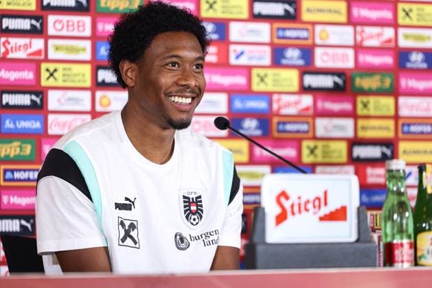SOCCER - UEFA EURO, EM, Europameisterschaft,Fussball 2024 BERLIN,GERMANY,29.JUN.24 - SOCCER -UEFA EURO 2024, OEFB, Oesterreichischer Fussball-Bund, press conference, PK, Pressekonferenz Image shows David Alaba (AUT). GEPAxpictures xArminxRauthner