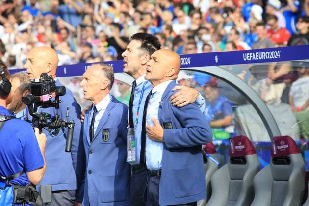 DEU, FIFA, EM-2024, SUI vs. ITA, 29.06.2024, Berliner Olympiastadion, Berlin, DEU, FIFA, EM-2024, SUI vs. ITA, im Bild Coach Luciano Spalletti (ITA) Foto: Juergen Engler nordphoto GmbH