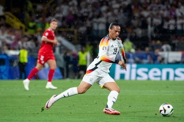 Leroy Sane (Deutschland, 19) am Ball, GER, Germany (GER) vs Denmark (DEN), Fussball Europameisterschaft, UEFA EURO, EM, Europameisterschaft,Fussball 2024, Round of 16, 29.06.2024 GER, Germany (GER) vs Denmark (DEN), Fussball Europameisterschaft, UEFA EURO 2024, Round of 16, 29.06.2024 Dortmund Copyright: xEibner-Pressefoto Memmlerx EP_MMR
