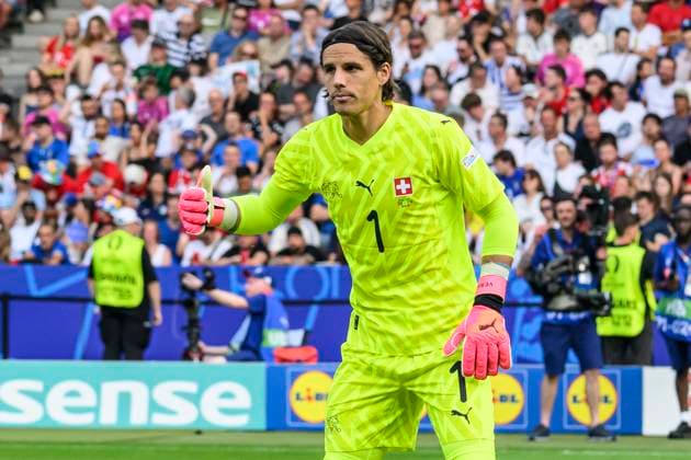 GER, Berlin, Fussball, Schweiz vs Italien, Achtel Finale, Achtelfinale, UEFA EURO, EM, Europameisterschaft,Fussball 2024, SP, Olympia - Stadion Berlin, Yann Sommer (Schweiz, SUI), Freisteller, 29.06. 2024, Copyright: HMBxMedia UwexKoch