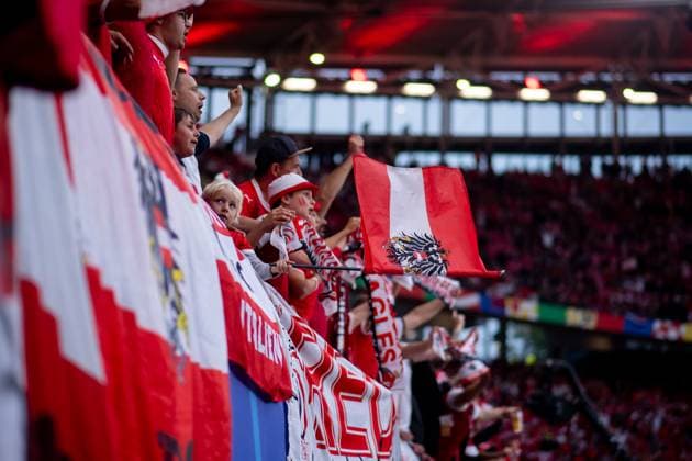 GER, Austria (AUT) vs Tuerkiye (TUR), Fussball Europameisterschaft, UEFA EURO, EM, Europameisterschaft,Fussball 2024, Round of 16, 02.07.2024 GER, Austria (AUT) vs Tuerkiye (TUR), Fussball Europameisterschaft, UEFA EURO 2024, Round of 16, 02.07.2024 Leipzig Copyright: xEibner-Pressefoto Memmlerx EP_MMR