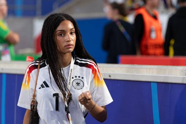 Sophia Weber Freundin von Florian Wirtz (Deutschland, 17) GER, Spanien (ESP) vs. Deutschland (GER), Fussball Europameisterschaft, UEFA EURO, EM, Europameisterschaft,Fussball 2024, Viertelfinale, 05.07.24, GER, Spanien (ESP) vs. Deutschland (GER), Fussball Europameisterschaft, UEFA EURO 2024, Viertelfinale, 05.07.24 Stuttgart Copyright: xEibner-Pressefoto WolfgangxFrankx EP_WFK