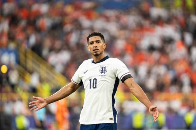 GER, Euro 2024, Halbfinale Semifinal, Niederlande (NLD) England (ENG) 10.07.2024, Signal Iduna Park, Dortmund, GER, Euro 2024, Halbfinale Semifinal, Niederlande (NLD) England (ENG) Im Bild: Jude Bellingham (England GBR, 10)
