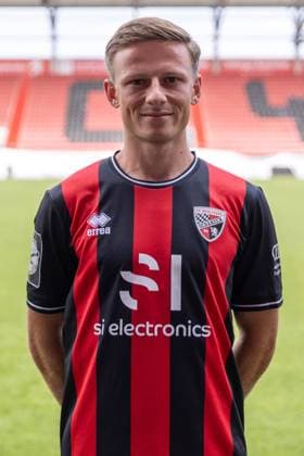 Moritz Seiffert (23, FCI); FC Ingolstadt 04; 3.Liga, Porträttermin 2024 2025, ; FC Ingolstadt 04 Saison 2024 2025 photoshoot, Headshot, Porträt, Vorstellung, Präsentation, Pressetermin, Fußball, GER