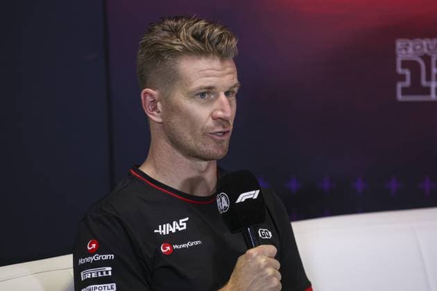 HULKENBERG Nico (ger), Haas F1 Team VF-24 Ferrari, portrait press conference, PK, Pressekonferenz during the Formula 1 Hungarian Grand Prix 2024, 13th round of the 2024 Formula One World Championship, WM, Weltmeisterschaft from July 19 to 21, 2024 on the Hungaroring, in Mogyorod, Hungary - F1 - HUNGARIAN GRAND PRIX 2024 DPPI Panoramic 240718_R11_UNGHERIA_DP_EA020464