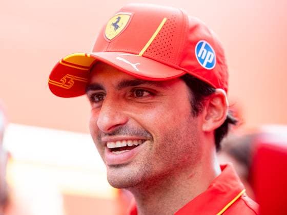 Carlos Sainz (Scuderia Ferrari HP, Spanien, 55) beim Interview, HUN, Formel 1 Weltmeisterschaft, Grand Prix von Ungarn, Hungaroring, Media Day, 18.07.2024 HUN, Formel 1 Weltmeisterschaft, Grand Prix von Ungarn, Hungaroring, Media Day, 18.07.2024 Mogyorod Copyright: xEibner-Pressefoto Memmlerx EP_MMR