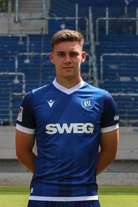 Marcel Beifus; Karlsruher SC 04 GER, Karlsruher SC, Fussball, 2. Bundesliga, Portraetermin 2024 2025, 18.07.2024 GER, Karlsruher SC, Fussball, 2. Bundesliga, Portraetermin 2024 2025, 18.07.2024 Karlsruhe Copyright: xEibner-Pressefoto JanxPrihodax EP_JPA