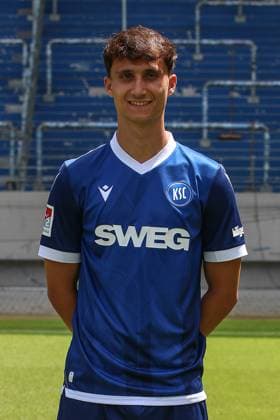 Noah Rupp; Karlsruher SC 08 GER, Karlsruher SC, Fussball, 2. Bundesliga, Portraetermin 2024 2025, 18.07.2024 GER, Karlsruher SC, Fussball, 2. Bundesliga, Portraetermin 2024 2025, 18.07.2024 Karlsruhe Copyright: xEibner-Pressefoto JanxPrihodax EP_JPA