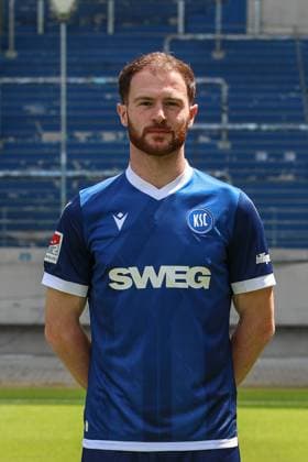 Budu Zivzivadze; Karlsruher SC 11 GER, Karlsruher SC, Fussball, 2. Bundesliga, Portraetermin 2024 2025, 18.07.2024 GER, Karlsruher SC, Fussball, 2. Bundesliga, Portraetermin 2024 2025, 18.07.2024 Karlsruhe Copyright: xEibner-Pressefoto JanxPrihodax EP_JPA