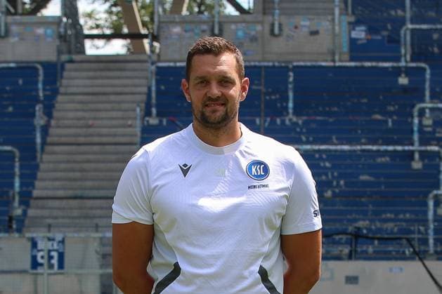 Florian Boeckler; Karlsruher SC GER, Karlsruher SC, Fussball, 2. Bundesliga, Portraetermin 2024 2025, 18.07.2024 GER, Karlsruher SC, Fussball, 2. Bundesliga, Portraetermin 2024 2025, 18.07.2024 Karlsruhe Copyright: xEibner-Pressefoto JanxPrihodax EP_JPA