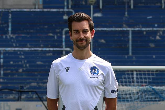 Marius Emnet; Karlsruher SC Physiotherapeut GER, Karlsruher SC, Fussball, 2. Bundesliga, Portraetermin 2024 2025, 18.07.2024 GER, Karlsruher SC, Fussball, 2. Bundesliga, Portraetermin 2024 2025, 18.07.2024 Karlsruhe Copyright: xEibner-Pressefoto JanxPrihodax EP_JPA