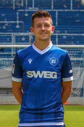 Marvin Wanitzek; Karlsruher SC 10 GER, Karlsruher SC, Fussball, 2. Bundesliga, Portraetermin 2024 2025, 18.07.2024 GER, Karlsruher SC, Fussball, 2. Bundesliga, Portraetermin 2024 2025, 18.07.2024 Karlsruhe Copyright: xEibner-Pressefoto JanxPrihodax EP_JPA