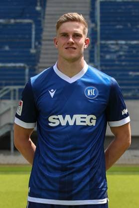 David Herold; Karlsruher SC 20 GER, Karlsruher SC, Fussball, 2. Bundesliga, Portraetermin 2024 2025, 18.07.2024 GER, Karlsruher SC, Fussball, 2. Bundesliga, Portraetermin 2024 2025, 18.07.2024 Karlsruhe Copyright: xEibner-Pressefoto JanxPrihodax EP_JPA