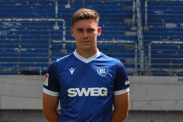 Marcel Beifus; Karlsruher SC 04 GER, Karlsruher SC, Fussball, 2. Bundesliga, Portraetermin 2024 2025, 18.07.2024 GER, Karlsruher SC, Fussball, 2. Bundesliga, Portraetermin 2024 2025, 18.07.2024 Karlsruhe Copyright: xEibner-Pressefoto JanxPrihodax EP_JPA