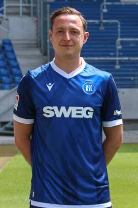Robin Bormuth; Karlsruher SC 32 GER, Karlsruher SC, Fussball, 2. Bundesliga, Portraetermin 2024 2025, 18.07.2024 GER, Karlsruher SC, Fussball, 2. Bundesliga, Portraetermin 2024 2025, 18.07.2024 Karlsruhe Copyright: xEibner-Pressefoto JanxPrihodax EP_JPA