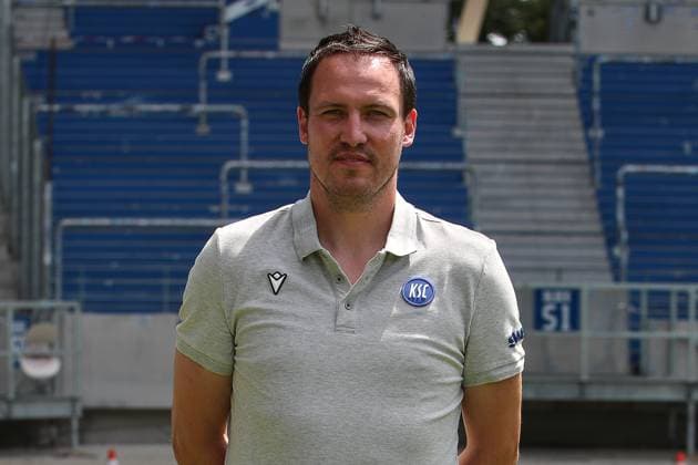 Sebastian Freis; Karlsruher SC Sportlicher Leiter GER, Karlsruher SC, Fussball, 2. Bundesliga, Portraetermin 2024 2025, 18.07.2024 GER, Karlsruher SC, Fussball, 2. Bundesliga, Portraetermin 2024 2025, 18.07.2024 Karlsruhe Copyright: xEibner-Pressefoto JanxPrihodax EP_JPA
