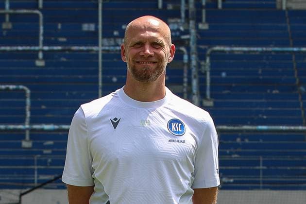 Markus Miller; Karlsruher SC Torwart-Trainer GER, Karlsruher SC, Fussball, 2. Bundesliga, Portraetermin 2024 2025, 18.07.2024 GER, Karlsruher SC, Fussball, 2. Bundesliga, Portraetermin 2024 2025, 18.07.2024 Karlsruhe Copyright: xEibner-Pressefoto JanxPrihodax EP_JPA
