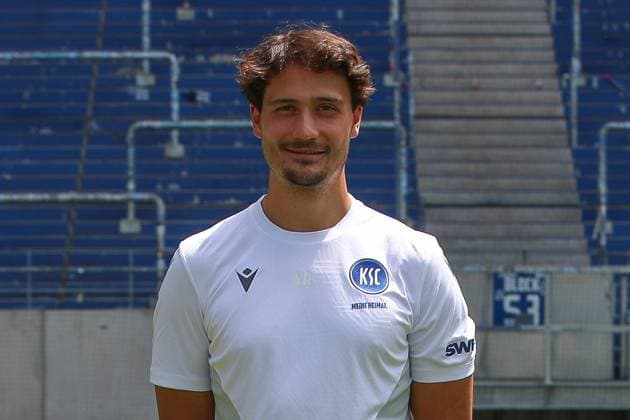 Yannick Romswinckel; Karlsruher SC Sportpsychologe GER, Karlsruher SC, Fussball, 2. Bundesliga, Portraetermin 2024 2025, 18.07.2024 GER, Karlsruher SC, Fussball, 2. Bundesliga, Portraetermin 2024 2025, 18.07.2024 Karlsruhe Copyright: xEibner-Pressefoto JanxPrihodax EP_JPA