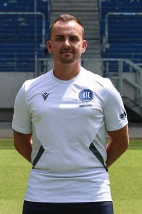 Matteo Poppert; Karlsruher SC GER, Karlsruher SC, Fussball, 2. Bundesliga, Portraetermin 2024 2025, 18.07.2024 GER, Karlsruher SC, Fussball, 2. Bundesliga, Portraetermin 2024 2025, 18.07.2024 Karlsruhe Copyright: xEibner-Pressefoto JanxPrihodax EP_JPA