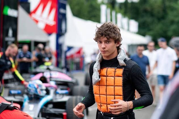 Andrea Kimi Antonelli (Prema Racing, Mercedes AMG Petronas Formula One Team, Juniorfahrer, Italien), HUN, FIA Formel 2 Meisterschaft, Grand Prix von Ungarn, Hungaroring, Rennen 1, 20.07.2024 HUN, FIA Formel 2 Meisterschaft, Grand Prix von Ungarn, Hungaroring, Rennen 1, 20.07.2024 Mogyorod Copyright: xEibner-Pressefoto Memmlerx EP_MMR