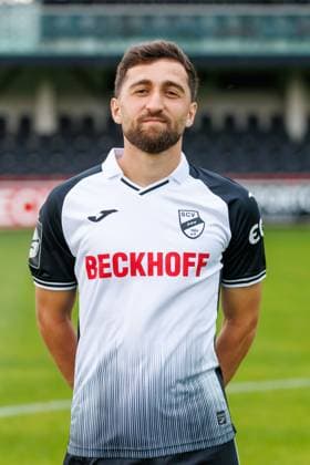 Berkan Taz; SC Verl; 3.Liga, Porträttermin 2024 2025 GER, Portraettermin SC Verl, Fussball, 3. Liga, Spielzeit 2024 2025, 21.07.2024 DFL Regulations prohibit any use of photographers as image sequences and or quasi-video. GER, Portraettermin SC Verl, Fussball, 3. Liga, Spielzeit 2024 2025, 21.07.2024 Verl Copyright: xJanxStrohdiekx JSK