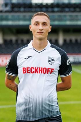 Dominik Steczyk; SC Verl; 3.Liga, Porträttermin 2024 2025 GER, Portraettermin SC Verl, Fussball, 3. Liga, Spielzeit 2024 2025, 21.07.2024 DFL Regulations prohibit any use of photographers as image sequences and or quasi-video. GER, Portraettermin SC Verl, Fussball, 3. Liga, Spielzeit 2024 2025, 21.07.2024 Verl Copyright: xJanxStrohdiekx JSK
